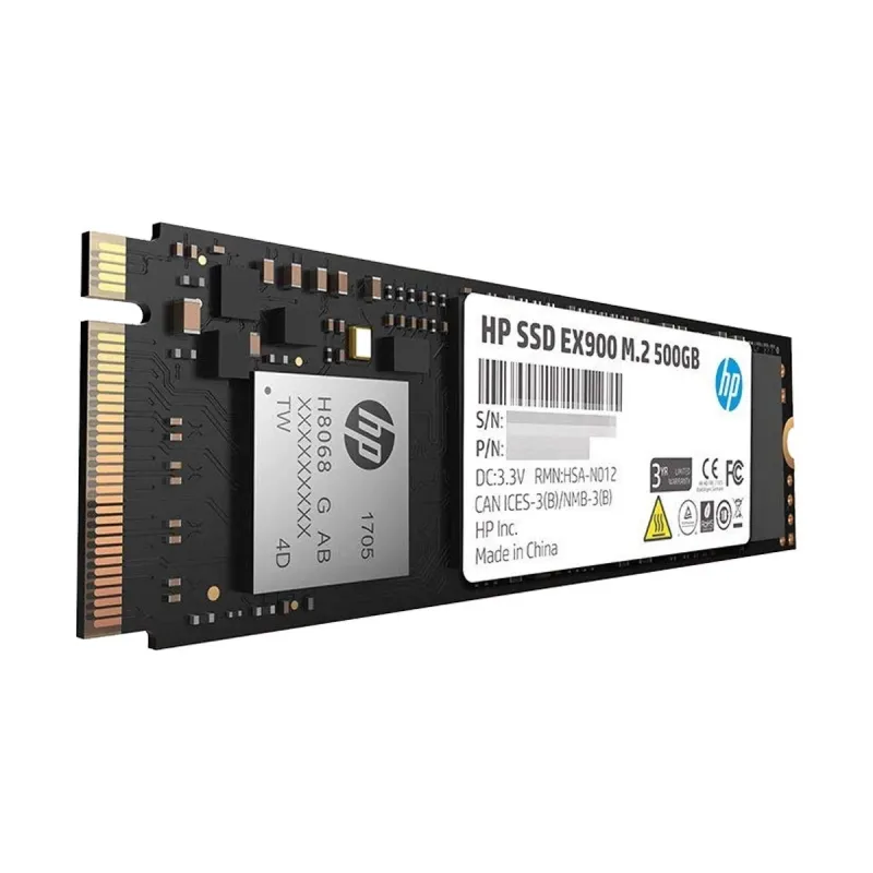 HP EX900 500GB M.2 2280 PCIe SSD