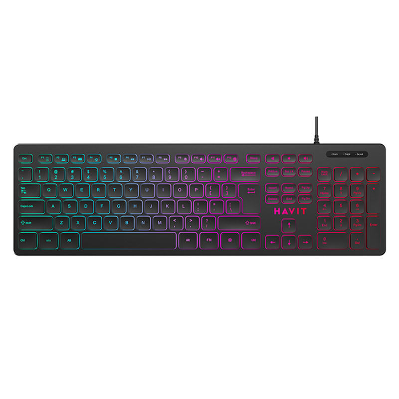 HAVIT KB660L USB Multi-function Backlit Keyboard HAVIT KB660L USB Multi-function Backlit Keyboard