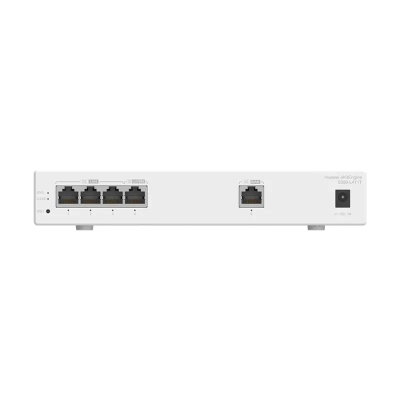 Huawei S380-L4T1T 5 Port, 512MB RAM, Gigabit Ethernet eKit Router Huawei S380-L4T1T 5 Port, 512MB RAM, Gigabit Ethernet eKit Router