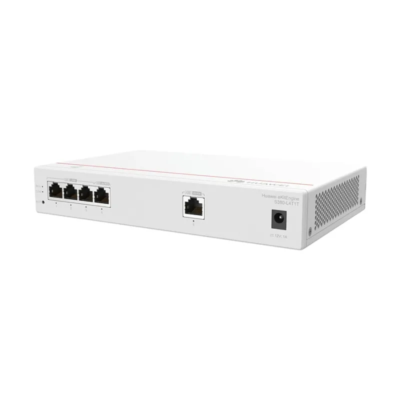 Huawei S380-L4T1T 5 Port, 512MB RAM, Gigabit Ethernet eKit Router Huawei S380-L4T1T 5 Port, 512MB RAM, Gigabit Ethernet eKit Router