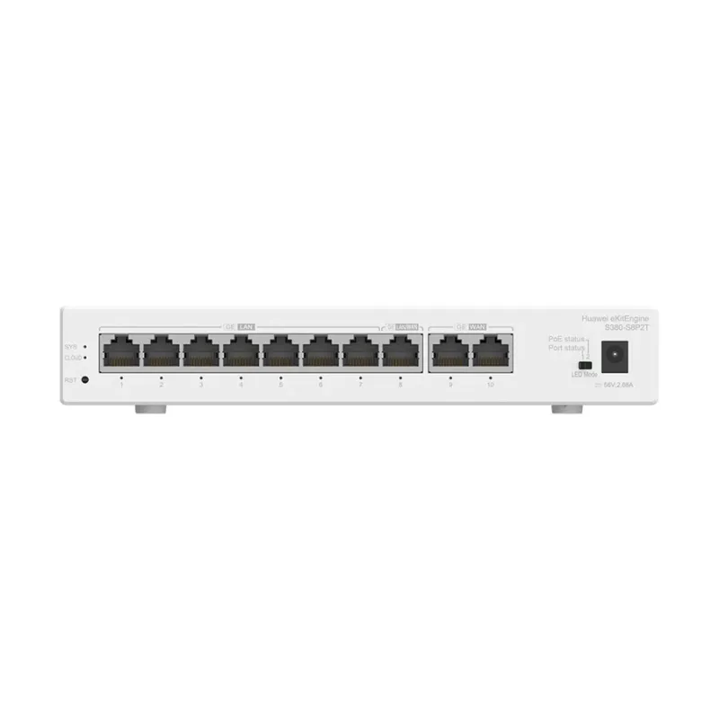 Huawei S380-S8P2T 10 Port, 512MB RAM, Gigabit Ethernet eKit Router Huawei S380-S8P2T 10 Port, 512MB RAM, Gigabit Ethernet eKit Router