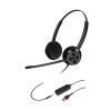 Inbertec C10DJU Noise Cancellation Stereo USB & 3.5mm Headphone