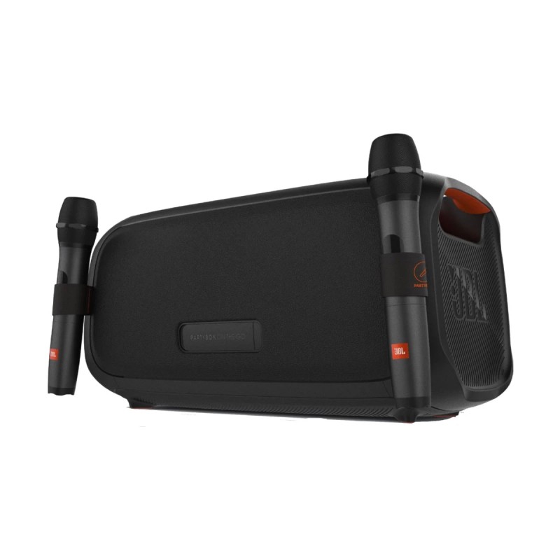 JBL PartyBox On-The-Go Essential Portable Party Speaker With Wireless Microphone JBL PartyBox On-The-Go Essential Portable Party Speaker With Wireless Microphone