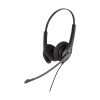 JABRA BIZ 1500 Duo (Dual Ear) USB Headphone Black