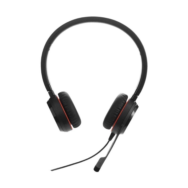 Jabra Evolve 30 MS DUO Dual Ear USB & 3.5mm Noise Cancelling Head Phone Black