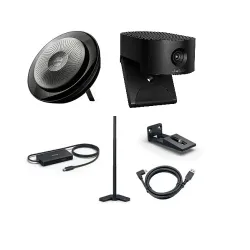 Jabra Panacast 20 Conference Camera & Speak 750 Bundle with Table Stand