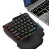 Jedel K601 Single Hand RGB Gaming Keyboard