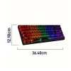 Jedel KL-122 Transparent RGB Mechanical Keyboard