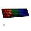 Jedel KL-122 Transparent RGB Mechanical Keyboard