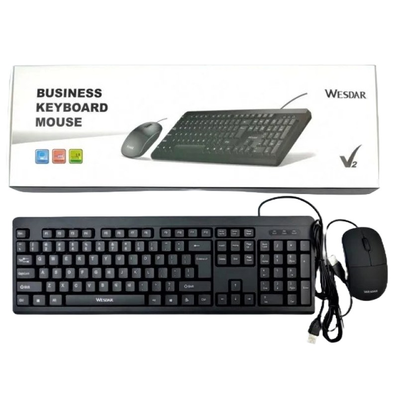 Jedel WESDAR V2 Business Keyboard Mouse Combo