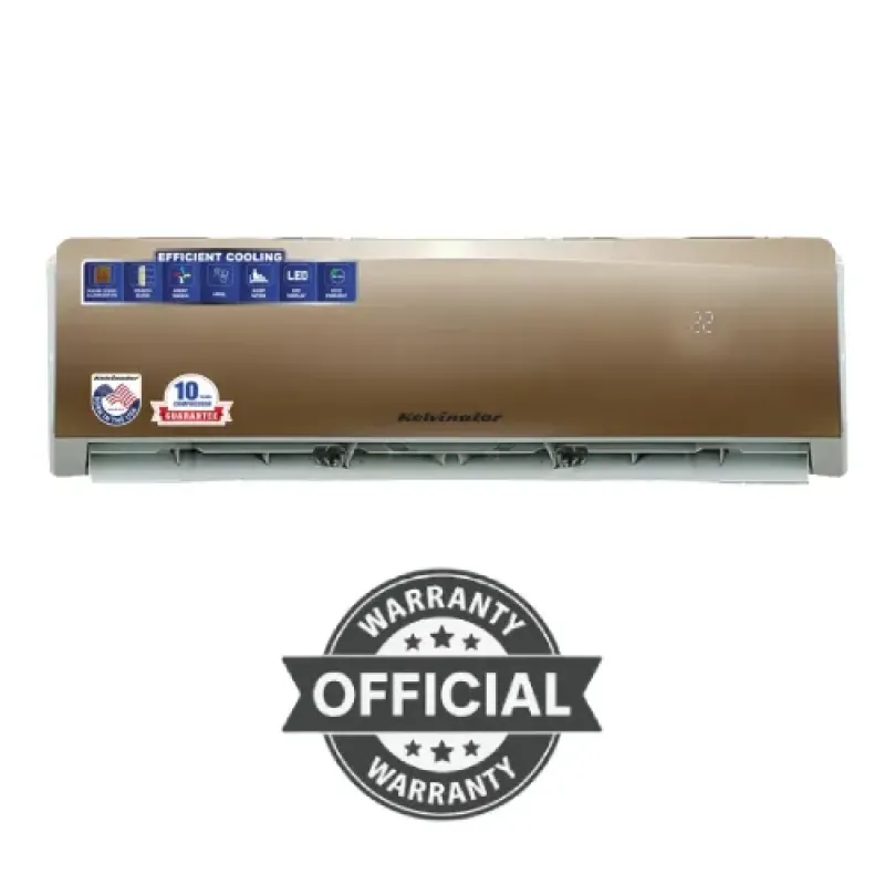 KELVINATOR 1.5 Ton Inverter AC Golden