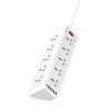 LDNIO SC10610 10 AC Outlets Universal Power Strip