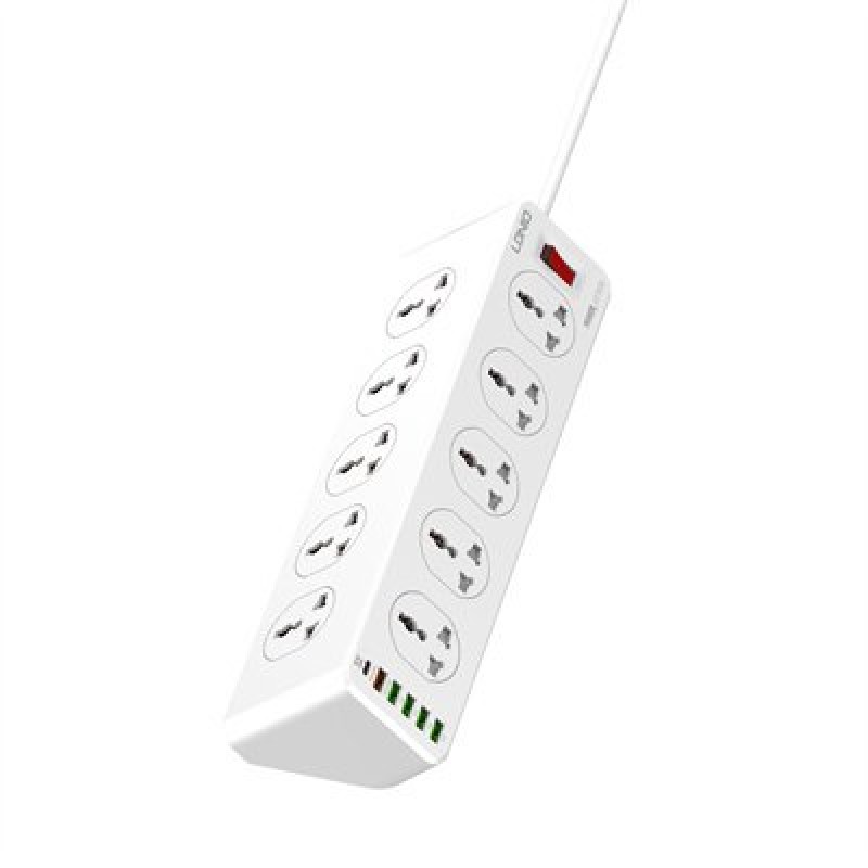 LDNIO SC10610 10 AC Outlets Universal Power Strip
