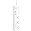 LDNIO SK5493 5 AC Outlets UK Power Strip