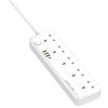 LDNIO SK5493 5 AC Outlets UK Power Strip
