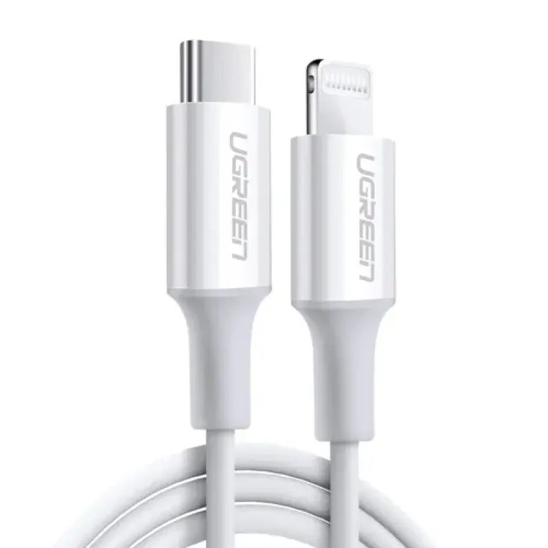 UGREEN US171 Rubber Shell Type-C to Lightning 1.5m Cable #60748