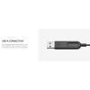 Logitech H340 Stereo USB Headset with Microphone