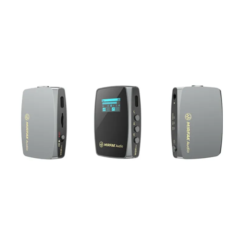 MIRFAK WE10 PRO Dual Transmitter Wireless Lavalier Microphone System