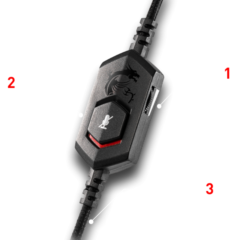 MSI IMMERSE GH30 V2 Gaming Headset