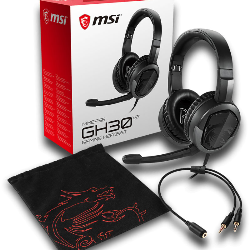 MSI IMMERSE GH30 V2 Gaming Headset