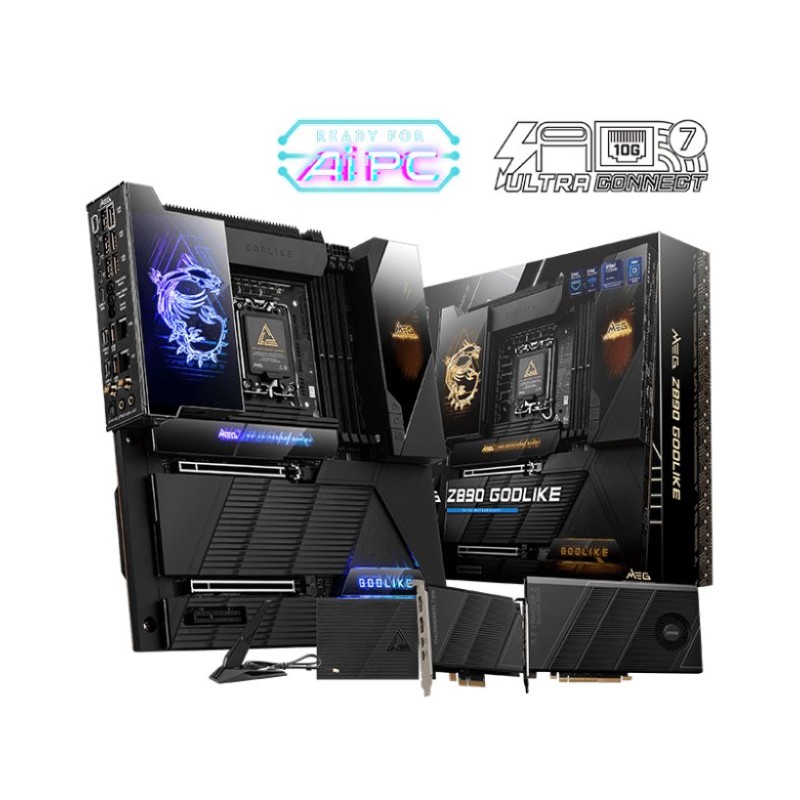 MSI MEG Z890 GODLIKE WiFi 7 LGA 1851 E-ATX Motherboard