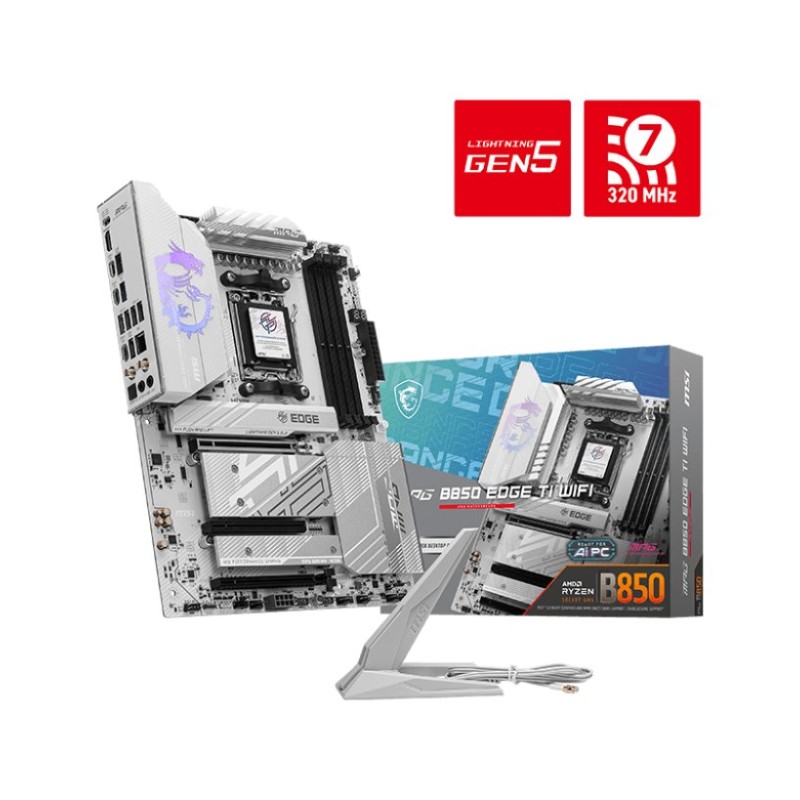 MSI MPG B850 EDGE TI WIFI AM5 ATX Motherboard