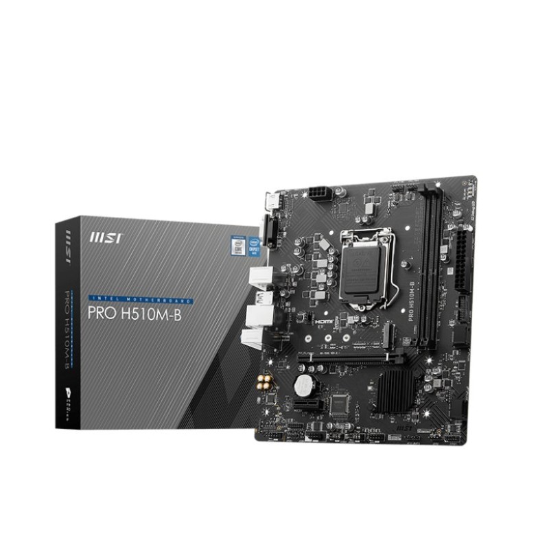 MSI PRO H510M-B 10th Gen Micro-ATX Motherboard