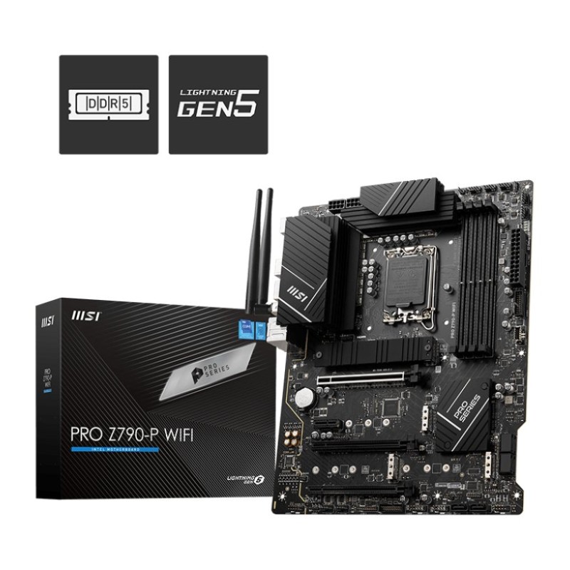 MSI PRO Z790-P WIFI DDR5 ATX Motherboard