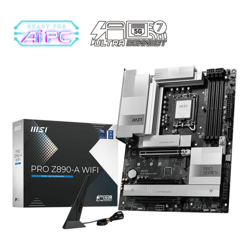 MSI PRO Z890-A WIFI LGA 1851 ATX Motherboard