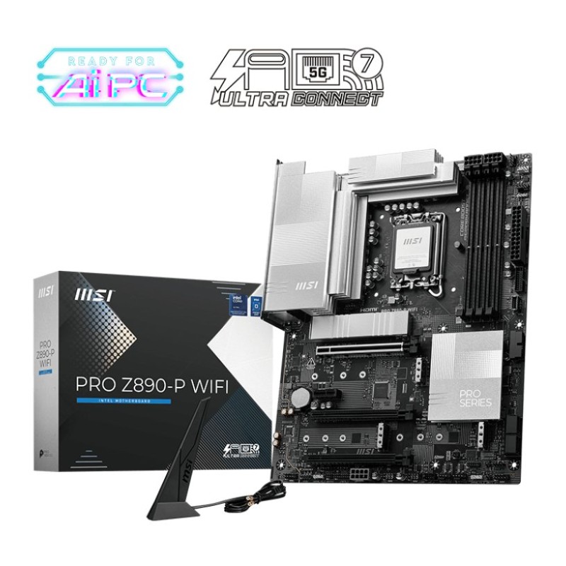 MSI PRO Z890-P WIFI LGA 1851 ATX Motherboard