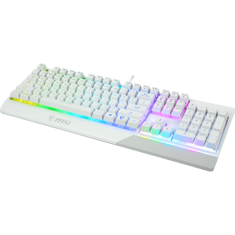 MSI VIGOR GK30 WHITE Wired RGB Gaming Keyboard