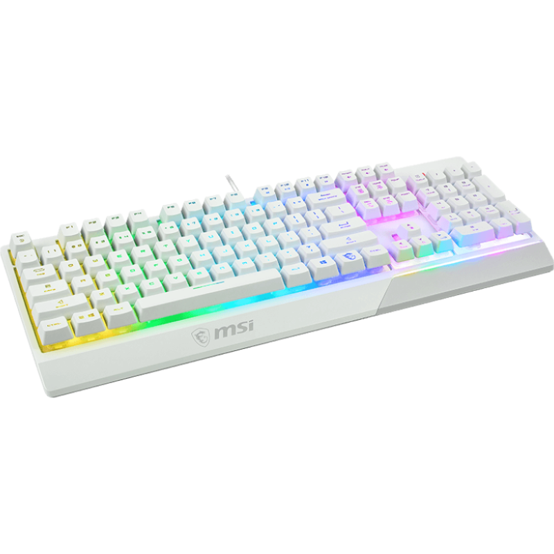 MSI VIGOR GK30 WHITE Wired RGB Gaming Keyboard