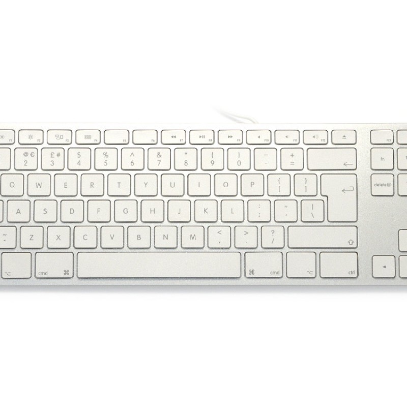 Matias Aluminum Tenkeyless Wired Keyboard for Mac (Silver, Space Grey)