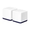 Mercusys HALO H50G AC1900 Mbps Gigabit Dual-Band Wi-Fi 5 Mesh Router (2-Pack) Mercusys HALO H50G AC1900 Mbps Gigabit Dual-Band Wi-Fi 5 Mesh Router (2-Pack)