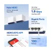 Mercusys HALO H50G AC1900 Mbps Gigabit Dual-Band Wi-Fi 5 Mesh Router (2-Pack) Mercusys HALO H50G AC1900 Mbps Gigabit Dual-Band Wi-Fi 5 Mesh Router (2-Pack)