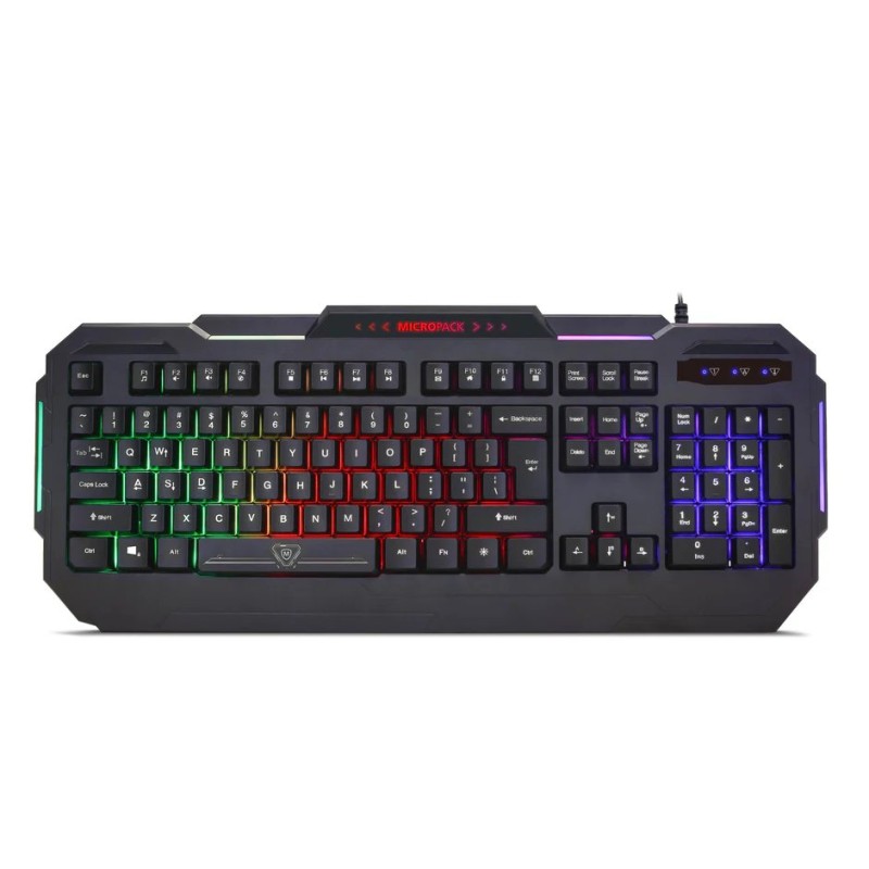 Micropack GK-10 USB Multi Color Lighting Gaming Keyboard