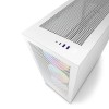 NZXT H7 Flow RGB ATX Mid-Tower Casing - White