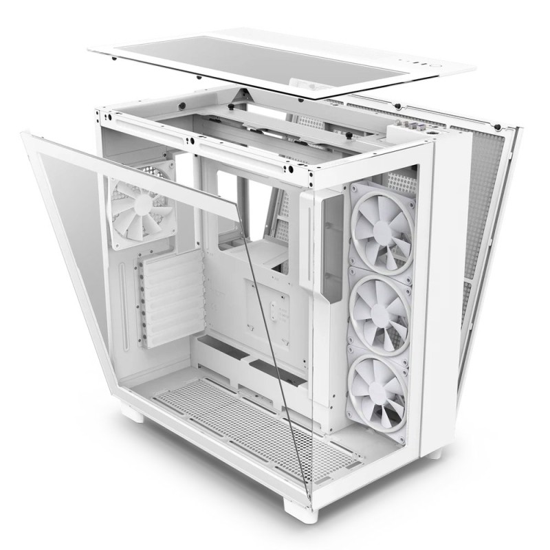 NZXT H9 Elite Premium Dual-Chamber Mid-Tower Airflow Casing White
