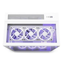 NZXT H9 Elite Premium Dual-Chamber Mid-Tower Airflow Casing White