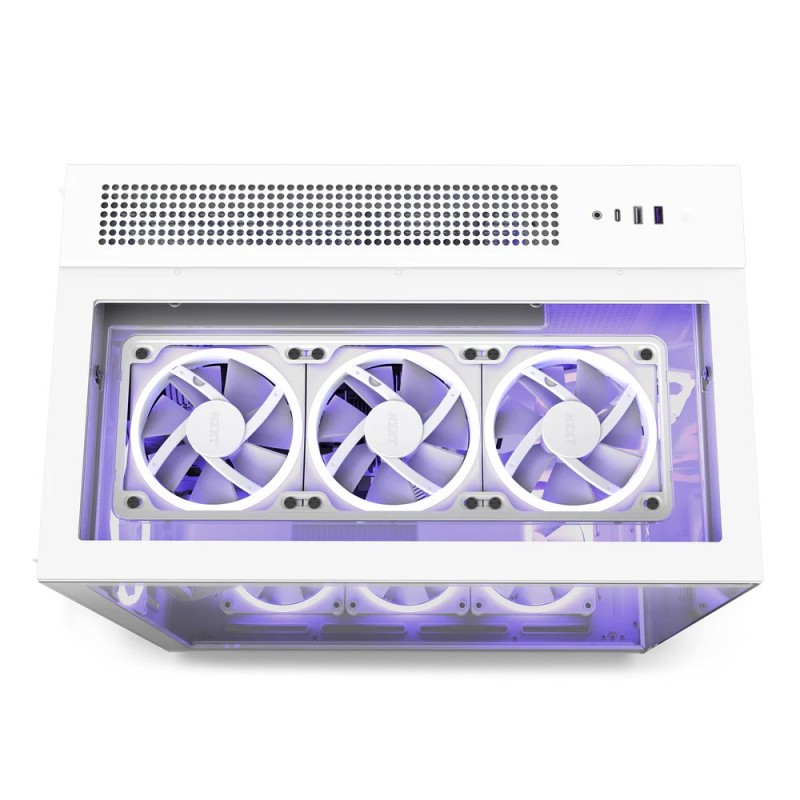 NZXT H9 Elite Premium Dual-Chamber Mid-Tower Airflow Casing White