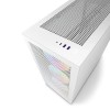 NZXT H7 Flow RGB 2023 Mid-Tower ATX Airflow Casing White