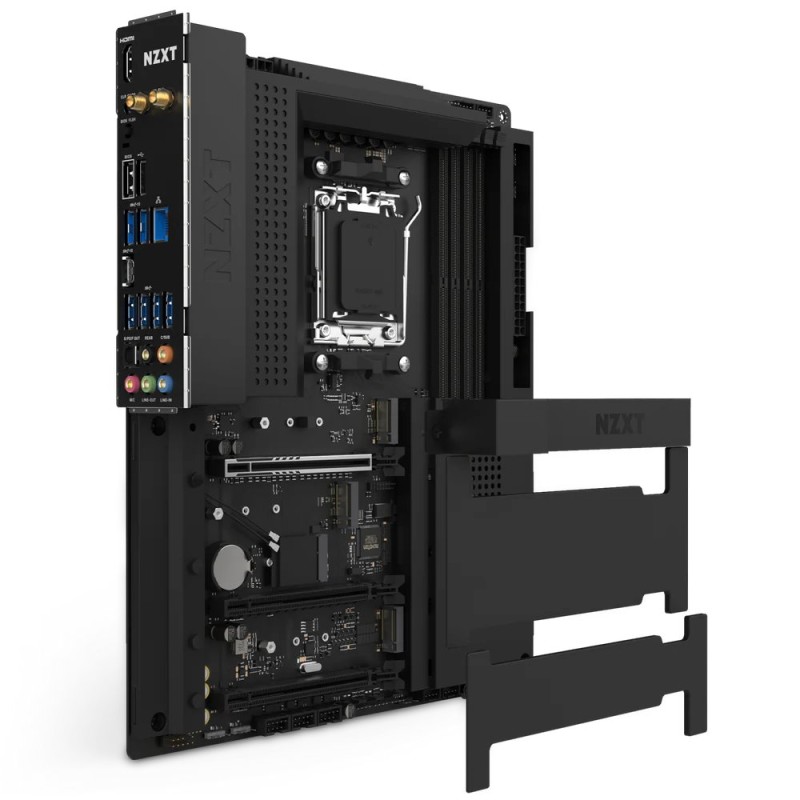 NZXT N7 B650E AM5 ATX Gaming Motherboard - Black
