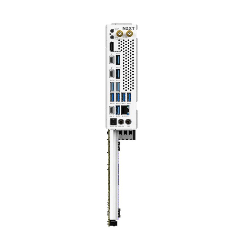 NZXT N9 Z890 Intel LGA1851 Wi-Fi 7 ATX Gaming Motherboard - White