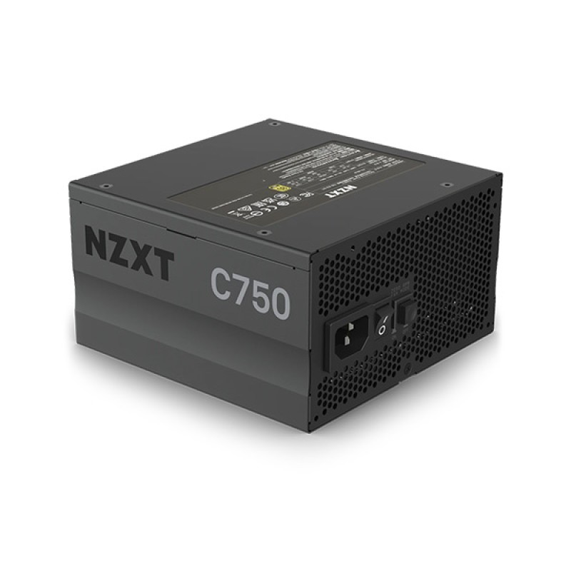 NZXT C750 80 Plus Gold Full Modular 750 Watt Power Supply #PA-7G1BB-UK