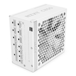 NZXT C850 850 Watt 80 Plus Gold ATX 3.1 Full-Modular Power Supply - White #PA-8G2BW-UK