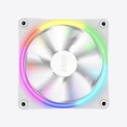 NZXT F120 RGB DUO 120mm RGB Casing Fan - White #RF-D12SF-W1