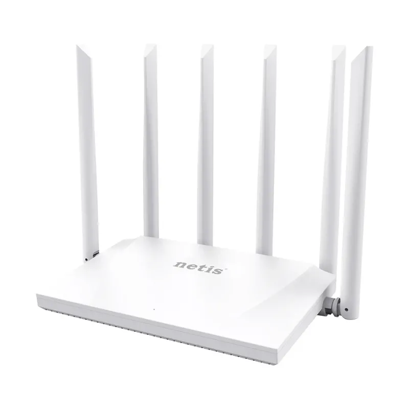 Netis NC63 AC1200 Mbps Gigabit Dual-Band Wi-Fi 5 Router Netis NC63 AC1200 Mbps Gigabit Dual-Band Wi-Fi 5 Router