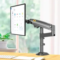 North Bayou H100 Gas Spring 22-35″  Monitor Holder Arm