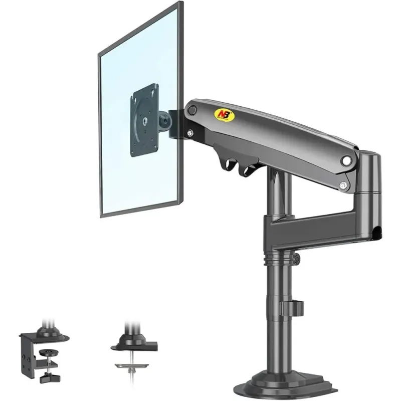 North Bayou H100 Gas Spring 22-35″  Monitor Holder Arm