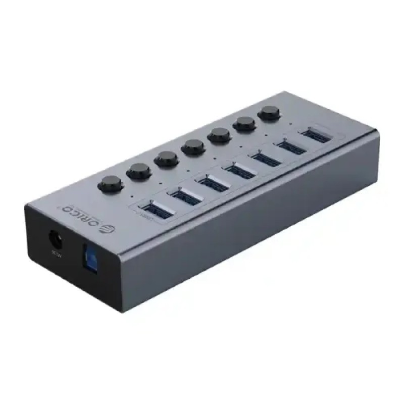 ORICO BT2U3-7AB 7-Port USB3.0 Hub with Individual Switches ORICO BT2U3-7AB 7-Port USB3.0 Hub with Individual Switches